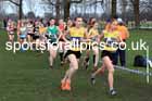 Womens Under-17s, 2024 CAU Inter Counties Cross Country Champs., Wollaton Park, Nottingham. Photo: David T. Hewitson/Sports for All Pics